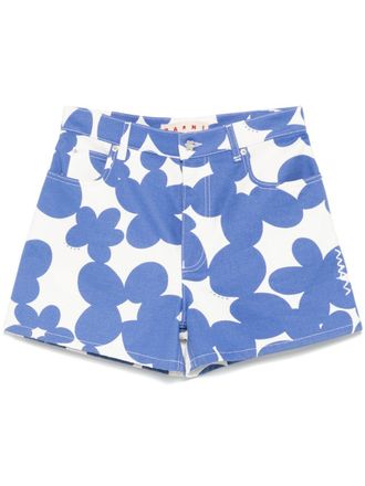 Marni Dillies mini-rok - Blauw
