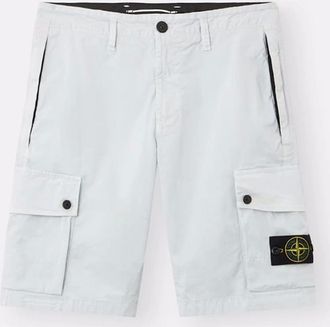 Stone Island Mens S0A10 Cargo Shorts Sky Blue - Size: 32/36