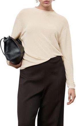 Mango Sparkle Finely Knit Sweater in Gold at Nordstrom Rack, Size X-Small