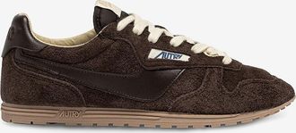 Autry Niedrige Wildleder-Schnürssneakers Windspin