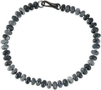 Walters Faith beaded agate bracelet - Grigio