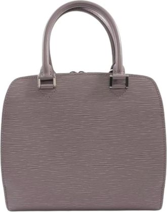 Louis Vuitton Pre-owned Handbags, female, Gray, Size: ONE SIZE Pre-owned Vintage Handbag