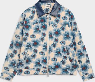 Kuwalla Mens Floral tapestry jacquard jacket