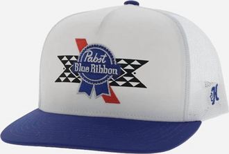Hooey Pabst Ribbon Hat In White