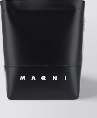Marni logo-print shoulder bag