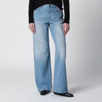 The Row Eglitta cotton denim jeans in blue