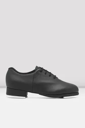 Bloch Ladies Sync Tap Leather Tap Shoes, Black Leather