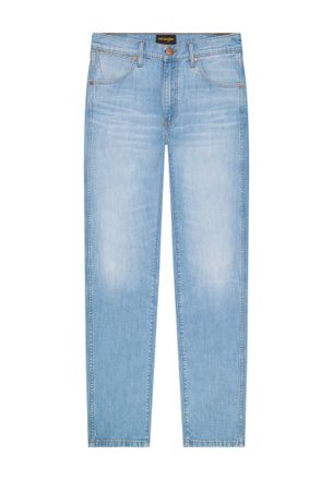 Wrangler Slim-fit-Jeans WRANGLER WRANGLER Jeans Larston, Herren, Gr. 34, L&auml;nge 34, hellblau, Obermaterial: 90% Baumwolle CO. 9% Polyester PES. 1% Elasthan EL.,