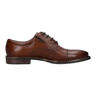 Bugatti Schoenen, Heren, Bruin, 42 EU, Leer, Leren Zakelijke Schoenen