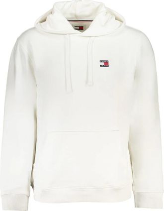 Tommy Hilfiger Kleding - Heren - Hoodies - Wit - 2XL - Katoen - Hoodies & sweatvesten