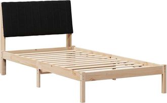 vidaXL Estructura De Cama Marr&oacute;n 100 X 200 Cm Madera De Pino Macizo Vidaxl