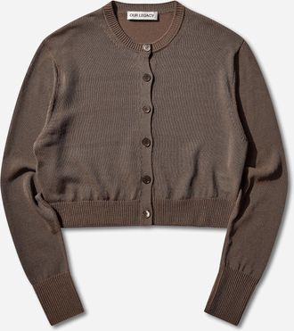 Our Legacy Women s Micro Cardigan Cangiante Copper