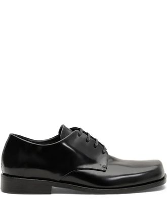 Ami square-shape derby shoes - unisex - Calf Leather/Rubber/Calf Leather/Calf Leather - 43 - Black