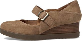 Dansko Womens Sandy Wedge Heel Shoes In Morel Suede