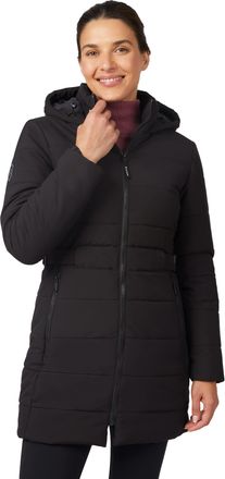 Free Country Womens Cirrus Quilted Long Puffer Jacket