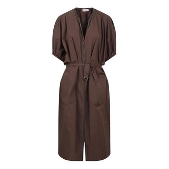 Brunello Cucinelli Mujer, Vestidos, Marrón, Talla: S