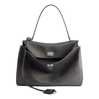 Balenciaga (WMNS) Balenciaga Rodeo Medium Handbag Grey 7897722AA4U1239