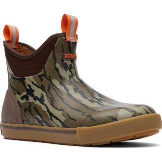 Xtratuf ABD 6-Inch Outdoors Boot in Mossy Oak Bottomland at Nordstrom, Size 12