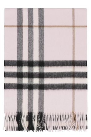 Burberry Checked Cashmere Scarf