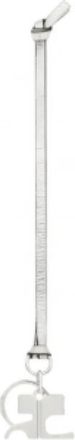Courr&egrave;ges Sleutelhanger - unisex - Sleutelhangers & Tashangers - Grijs - ONE Size - Leer - Accessoires