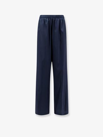 Gucci Pantaloni in popeline di seta tecnica con nastro Web - GUCCI - gender_Woman