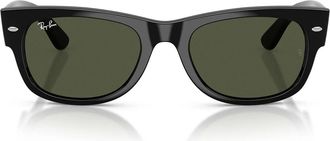 Ray-Ban Sunglasses Rb0832 S 901/31 Mega Wayfarer Ii Black/Green Unisex