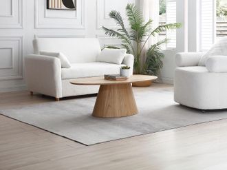 Vente-Unique Tavolino in rovere Naturale chiaro - ANTELADA