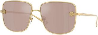 Versace Authentieke Premium Bril met Topkwaliteit - unisex - Zonnebrillen - Geel - 59 MM - Accessoires