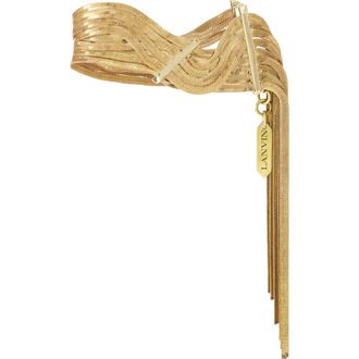 Lanvin Chain Earrings in Gold at Nordstrom, Size Medium