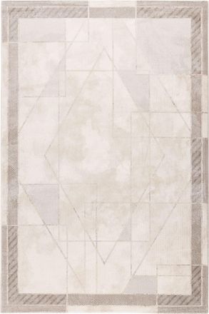 Pierre Cardin Hochwertiger Designer Teppich Chalet 705, Silver/Beige