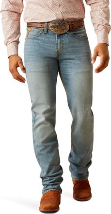 Ariat Mens M7 Slim Pro Series Ray Straight Leg Jeans in Lindo, Size 38 x 32, by Ariat