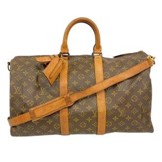 Louis Vuitton Pre-owned Boston bag - unisex - Louis Vuitton Vintage - Vintage Weekend Bags - Brown - ONE SIZE - Pre-owned