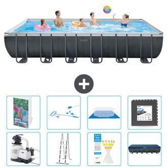 Intex Piscina Ultra Xtr Rectangular - 732x366x132 Cm - 9-piezas S565