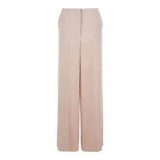 Pinko Wide Trousers, female, Pink, Size: 2XS Limoncello Pants