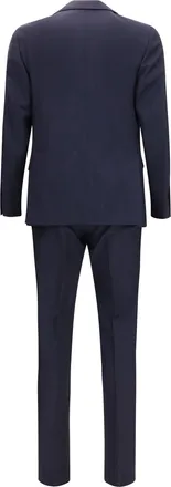Lardini Mens Iconic Suit 850 Fleece Wool Suits