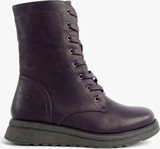 Heavenly Feet Martina4 Womens Ankle Boots Purple - Size UK 4