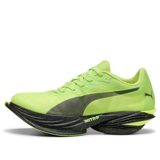 Puma (WMNS) PUMA Fast-R Nitro Elite 3 Sunny Lime Black 312061-13