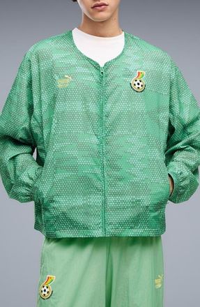 Puma x GFA x Salehe Bembury Jacket in Jade Frost at Nordstrom, Size Medium