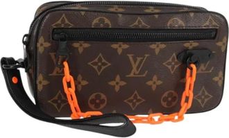 Louis Vuitton Pre-owned Canvas clutches - Dames - Vintage Clutch - Bruin - ONE Size - Vintage