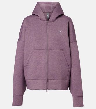 adidas by Stella McCartney Logo zip-up hoodie