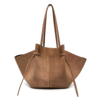 Yuzefi Tote Bags, female, Brown, Size: ONE SIZE Large Mochi Tote