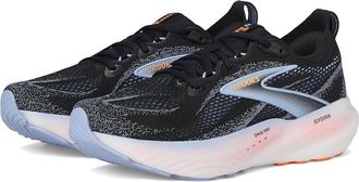 Brooks Glycerin 22 Womens Running Shoes Black/Blue Heron/Orange : 10.5 B - Medium