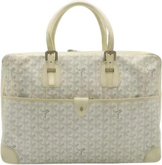 Goyard Pre-owned Ambassade MM Borsa in Tela Rivestita - - Pre-owned - Donna - Bianco - ONE SIZE
