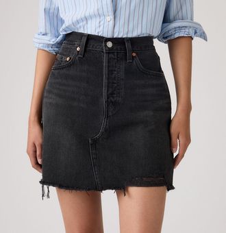 Levi's Korte rok in denim