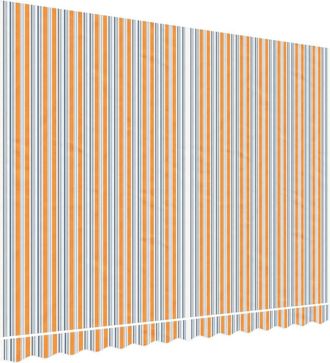 vidaXL Tela De Repuesto De Toldo Rayas De Colores 3,5x2,5 M Vidaxl