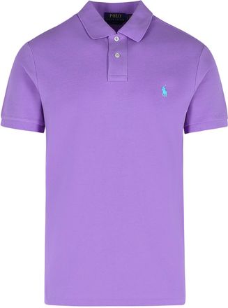 Polo Ralph Lauren de algod&oacute;n morado