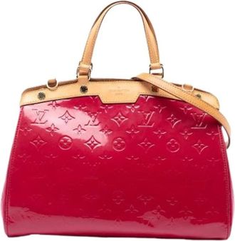 Louis Vuitton Pre-owned Handbags, female, Red, Size: ONE SIZE Pre-owned The Brea MM