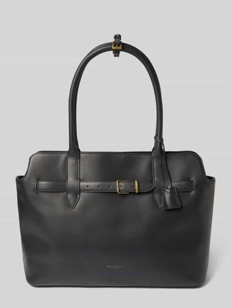 Marc O'Polo Shopper aus echtem Rindsleder in Black, Größe 1