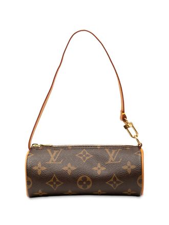 Louis Vuitton 1990-2025 Monogram Papillon Pochette handbag - Bruin