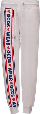 GCDS Logo Trainingsbroek - Dames - Sweatpants - Veelkleurig - S - Katoen - Broeken